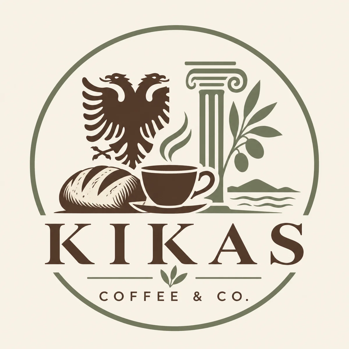 R01-001: KIKAS / COFFEE & CO. logo concept
