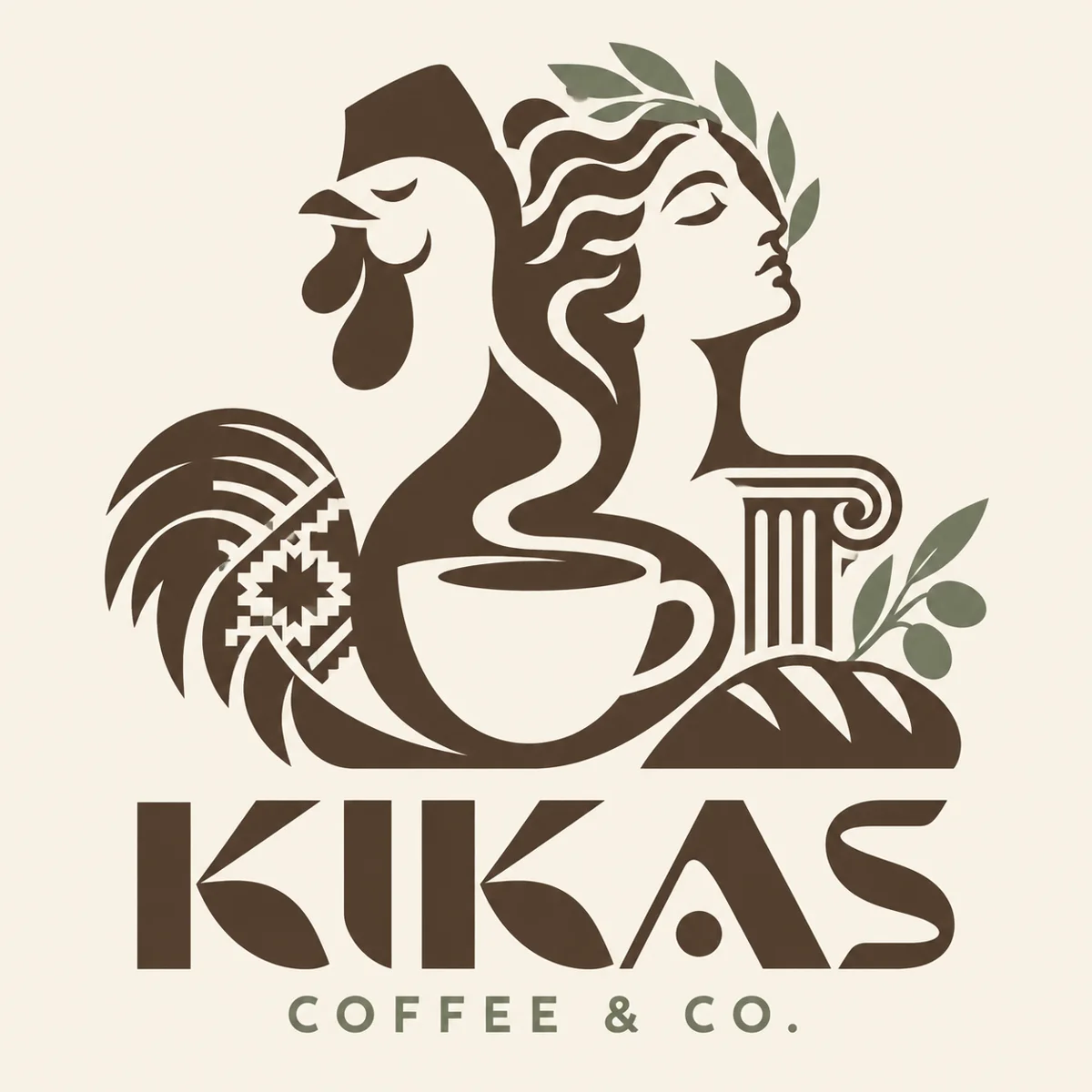 R01-006: KIKAS / COFFEE & CO. logo concept