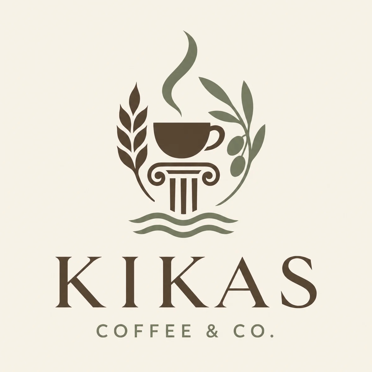 R01-007: KIKAS / COFFEE & CO. logo concept