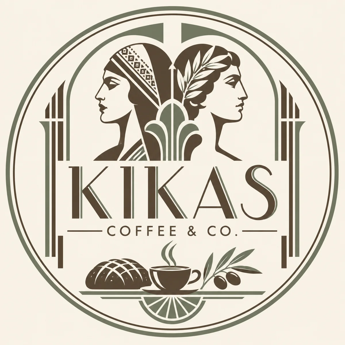 R01-009: KIKAS / COFFEE & CO. logo concept