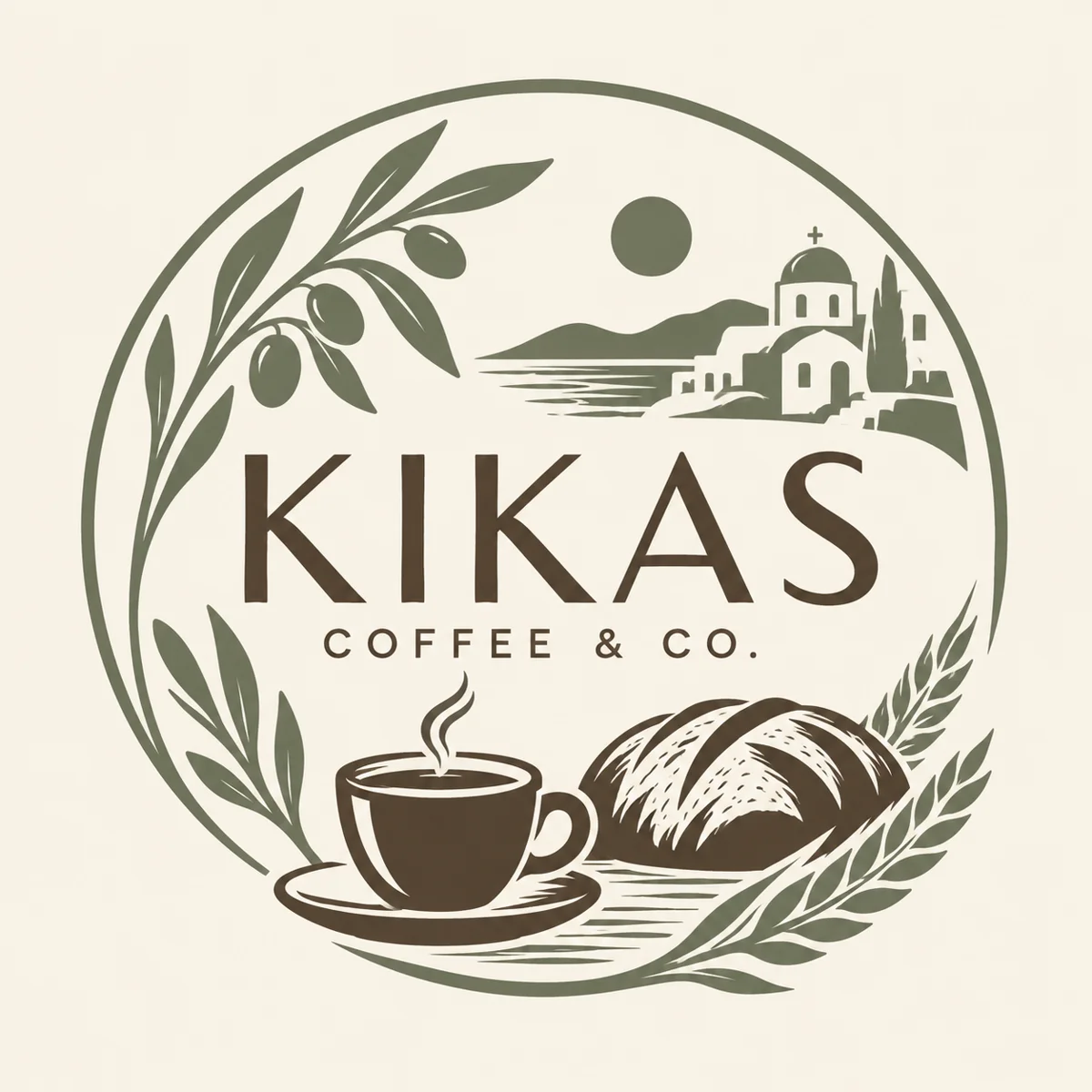 R01-010: KIKAS / COFFEE & CO. logo concept