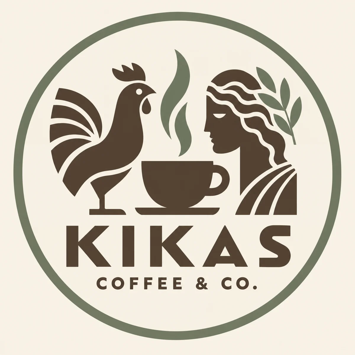 R01-011: KIKAS / COFFEE & CO. logo concept
