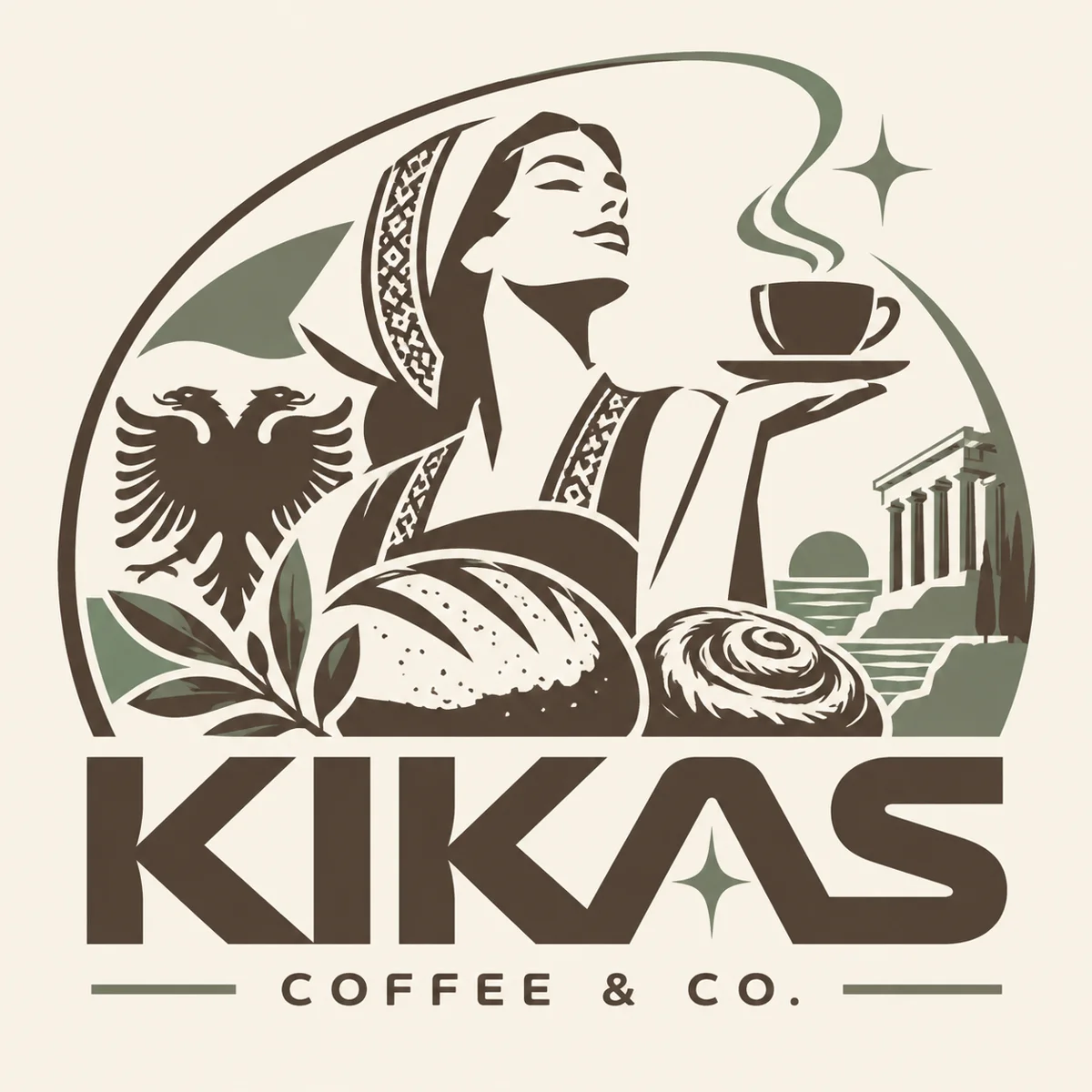 R01-012: KIKAS / COFFEE & CO. logo concept