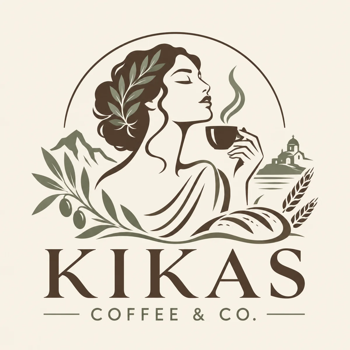 R01-019: KIKAS / COFFEE & CO. logo concept