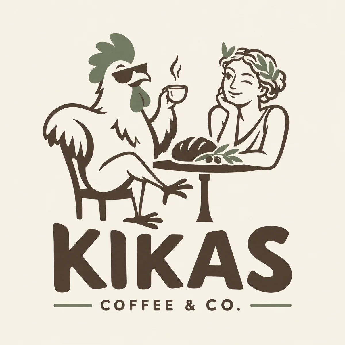 R01-022: KIKAS / COFFEE & CO. logo concept