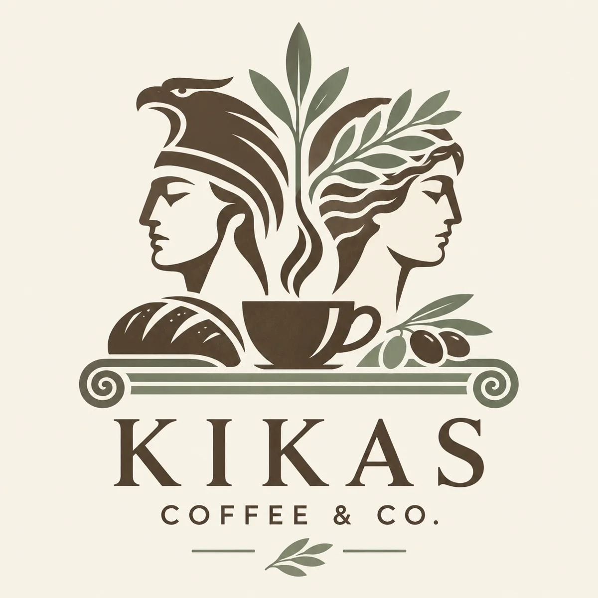 R01-023: KIKAS / COFFEE & CO. logo concept