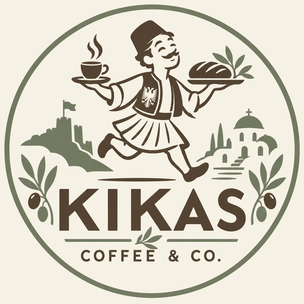 R01-024: KIKAS / COFFEE & CO. logo concept