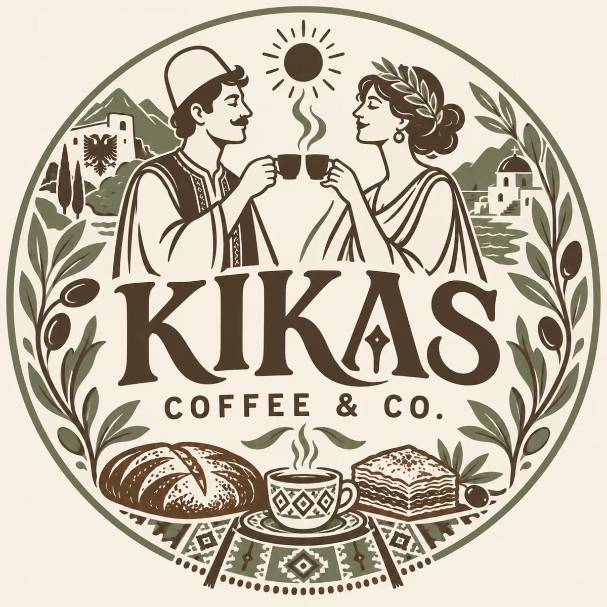 R02-034: KIKAS / COFFEE & CO. logo concept