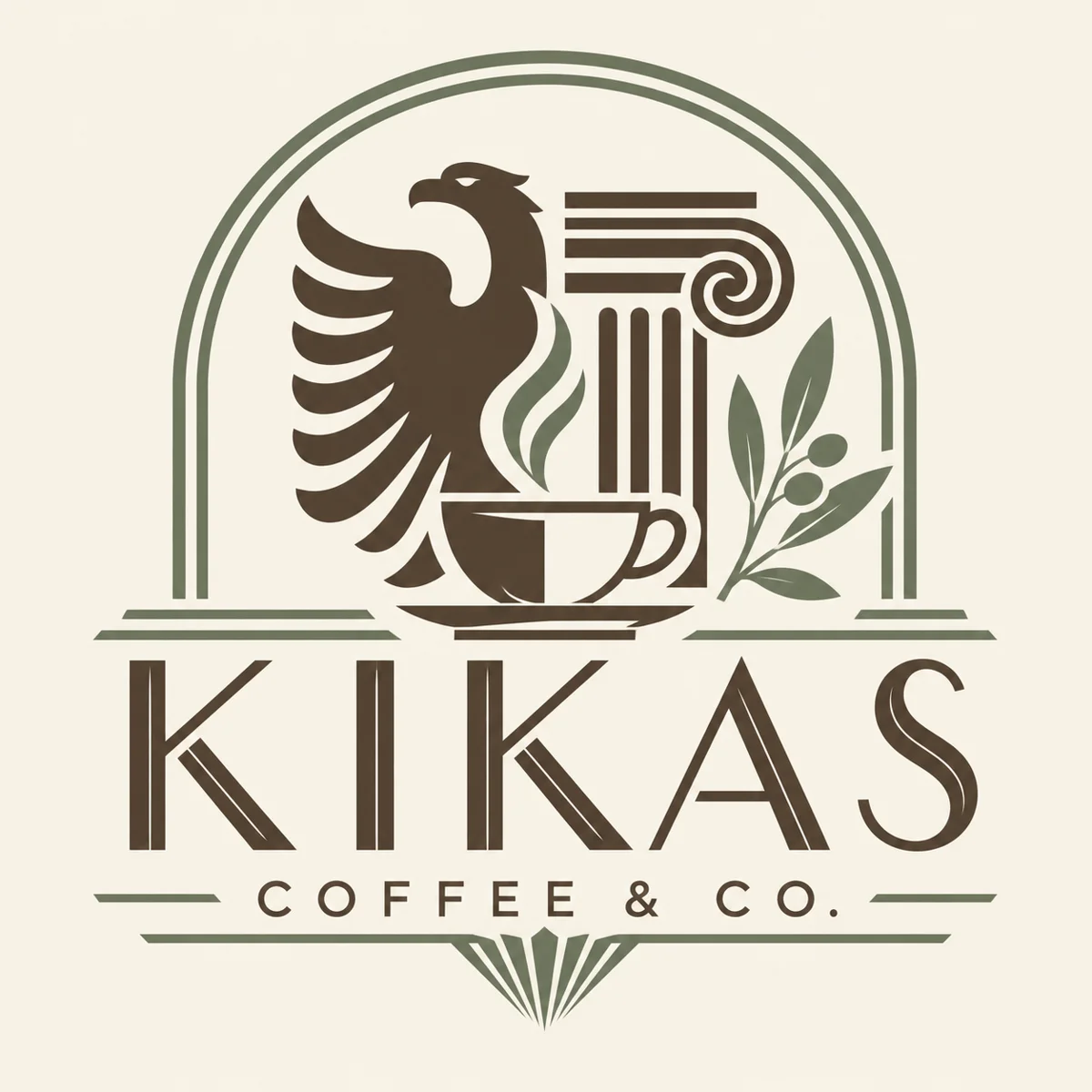 R02-043: KIKAS / COFFEE & CO. logo concept