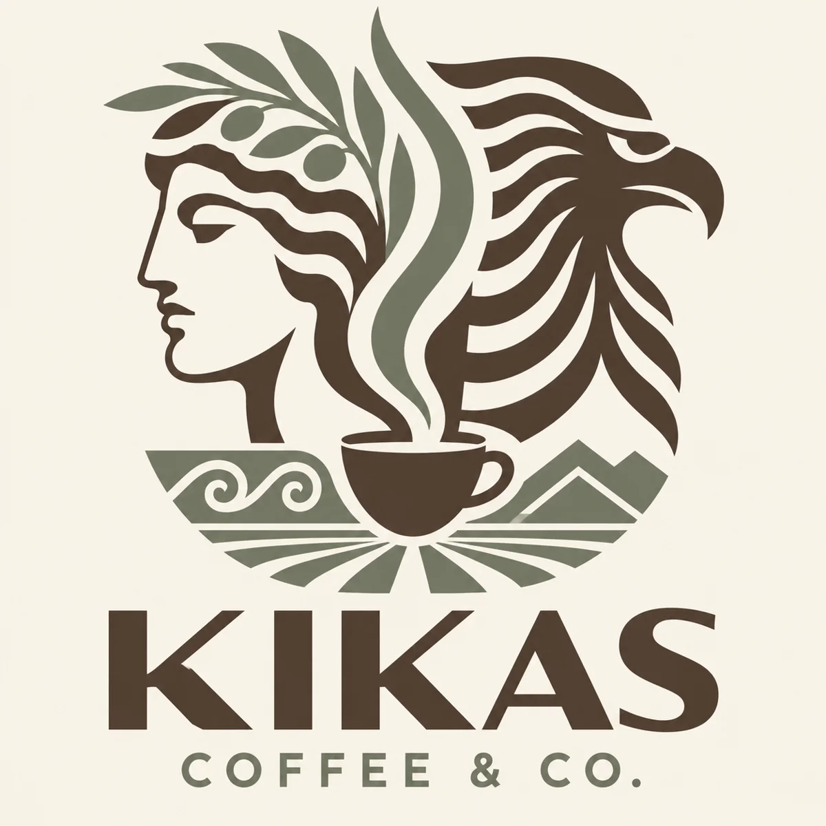 R02-044: KIKAS / COFFEE & CO. logo concept