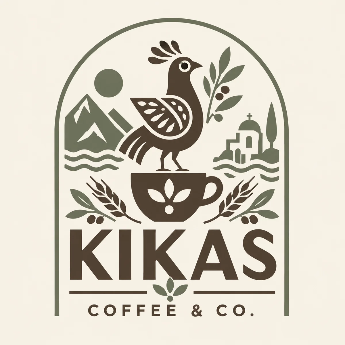 R02-047: KIKAS / COFFEE & CO. logo concept