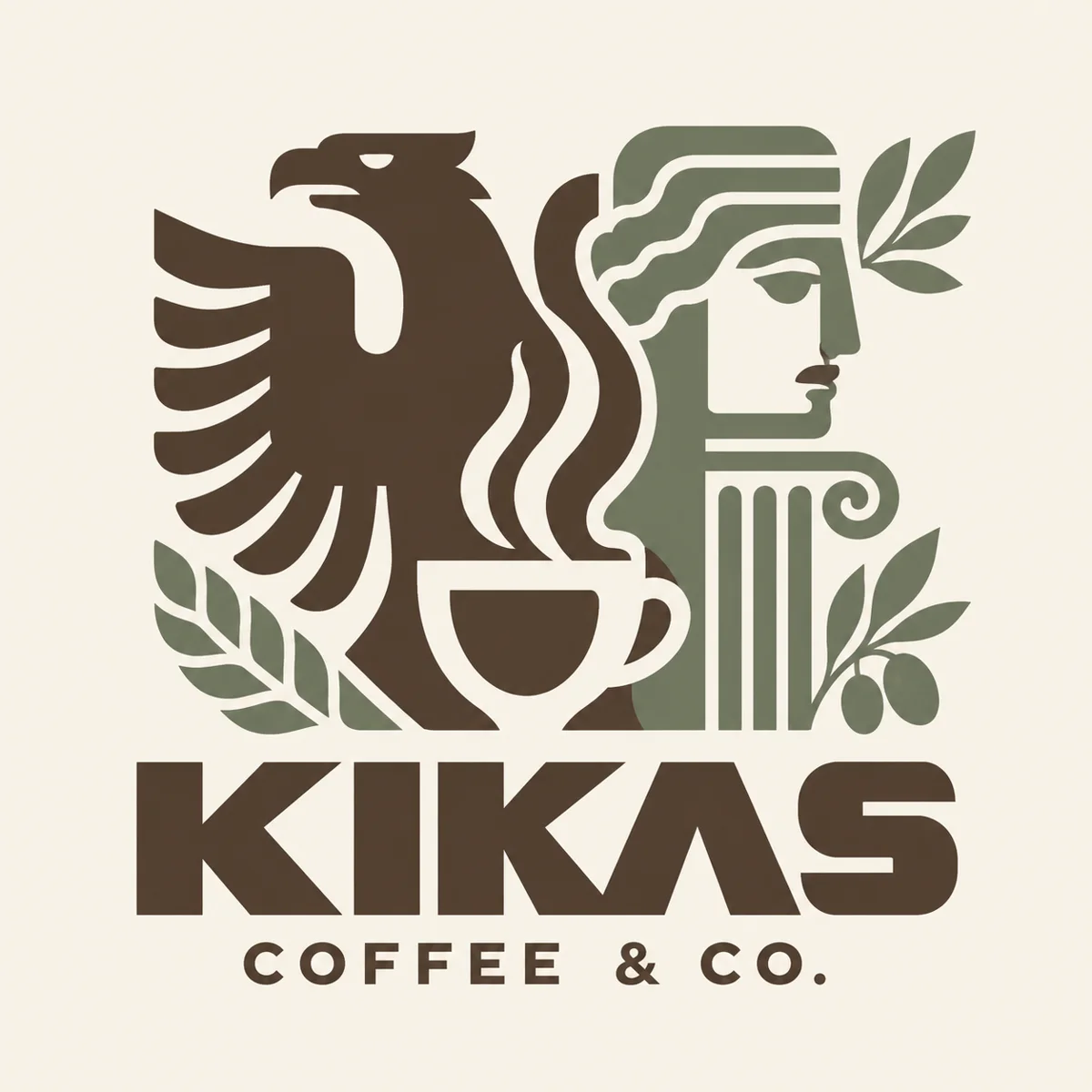 R02-048: KIKAS / COFFEE & CO. logo concept