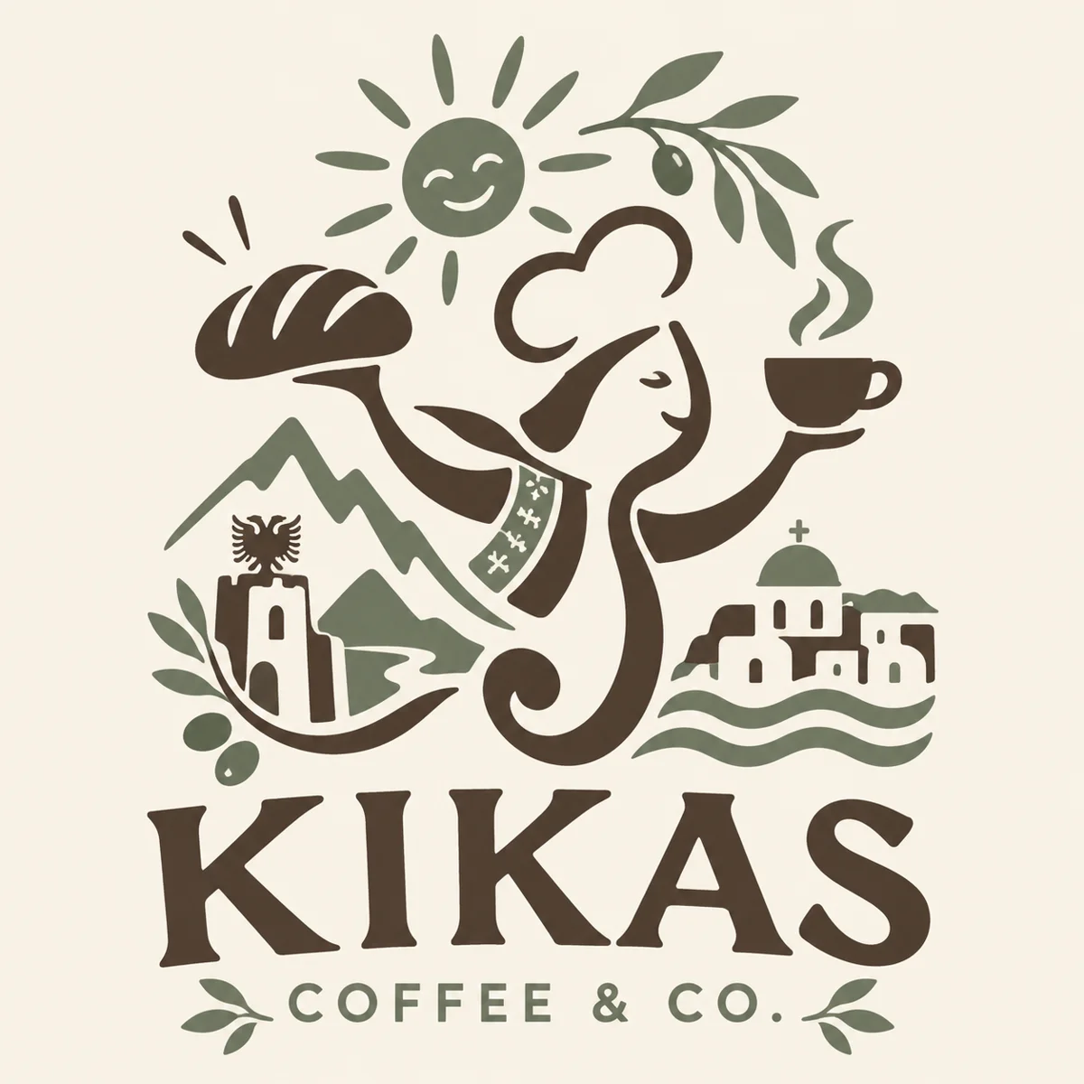 R03-051: KIKAS / COFFEE & CO. logo concept