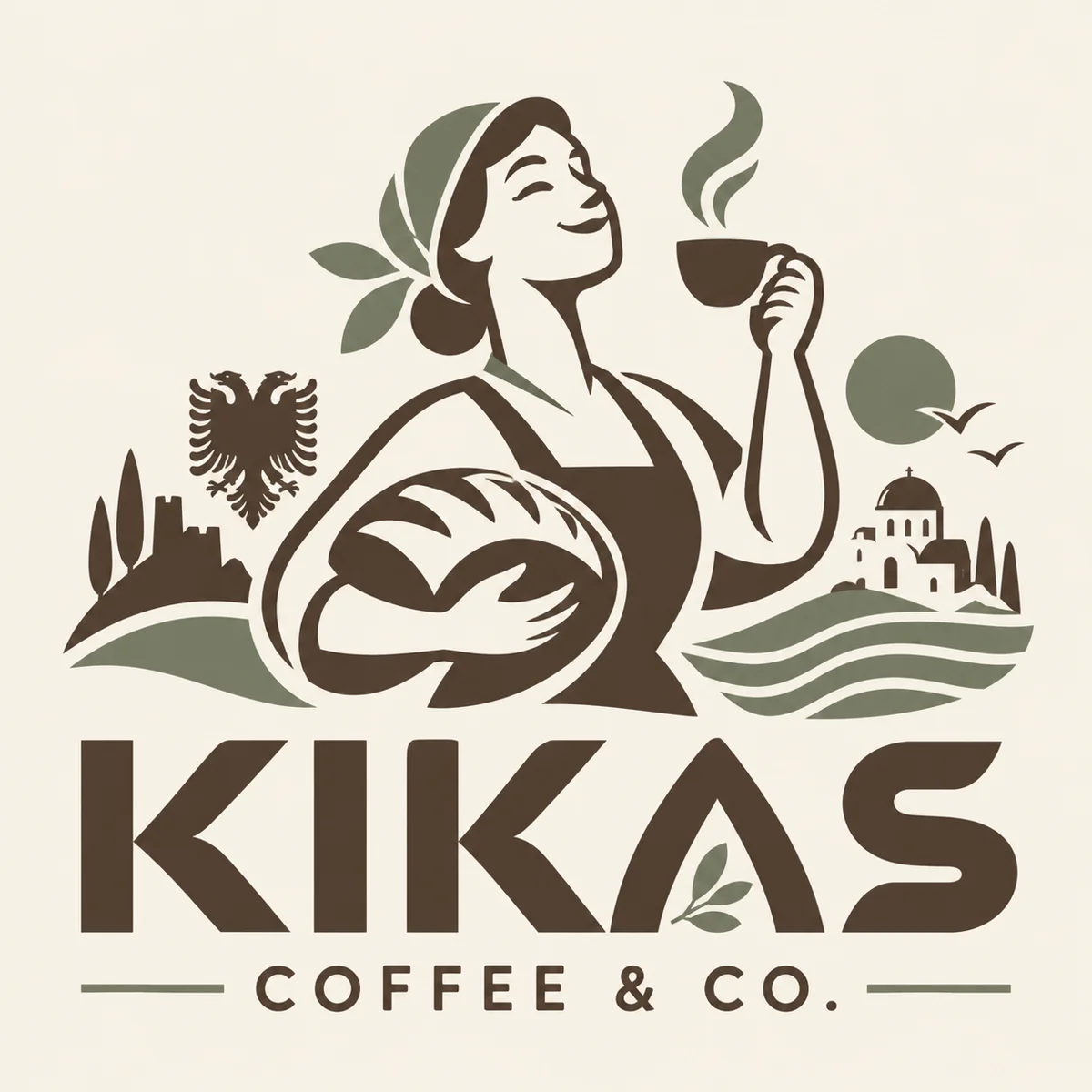 R03-055: KIKAS / COFFEE & CO. logo concept