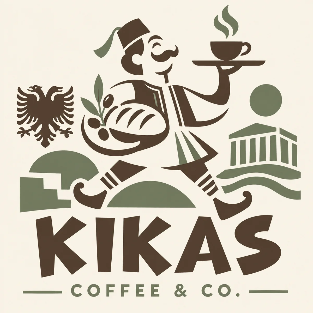 R03-056: KIKAS / COFFEE & CO. logo concept