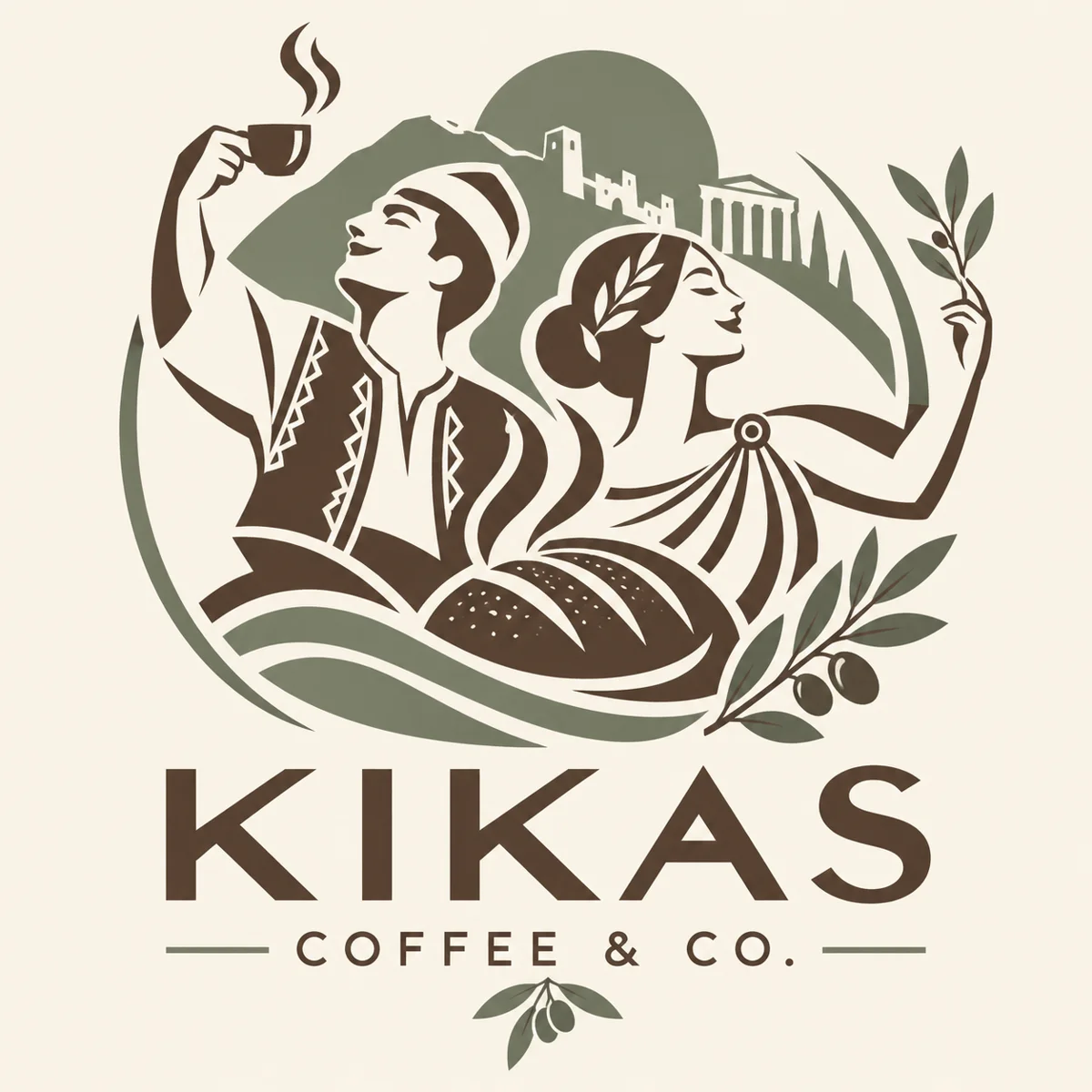 R03-057: KIKAS / COFFEE & CO. logo concept