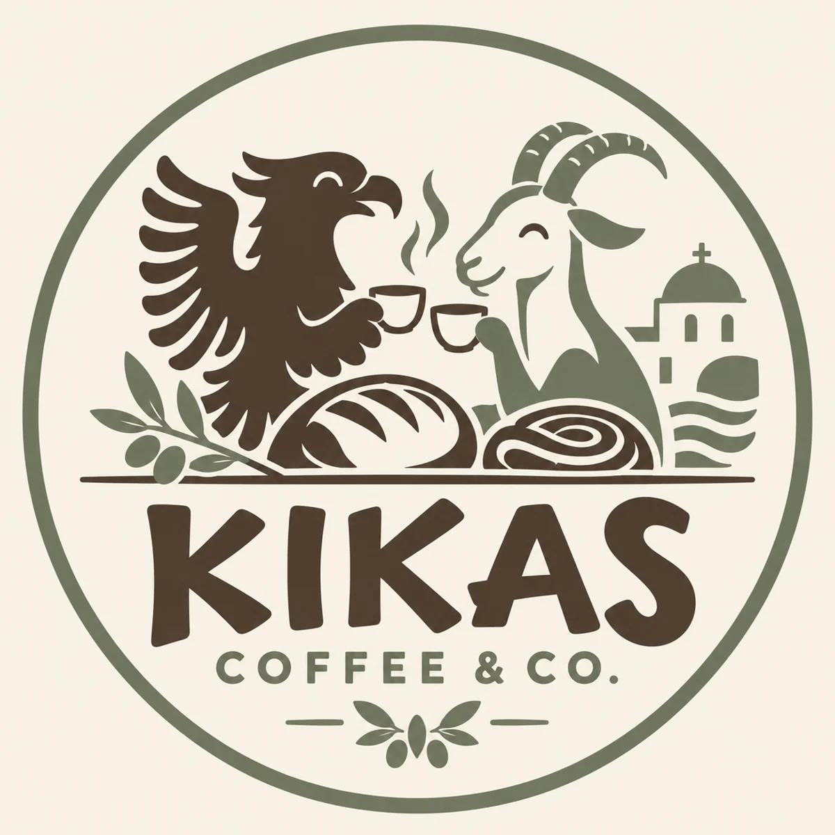 R03-058: KIKAS / COFFEE & CO. logo concept