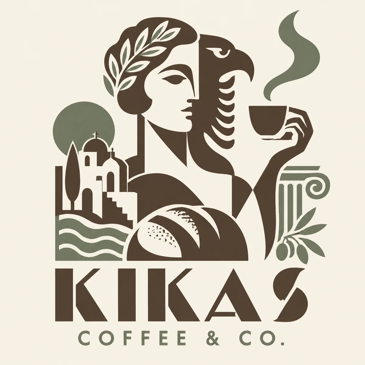 R03-060: KIKAS / COFFEE & CO. logo concept