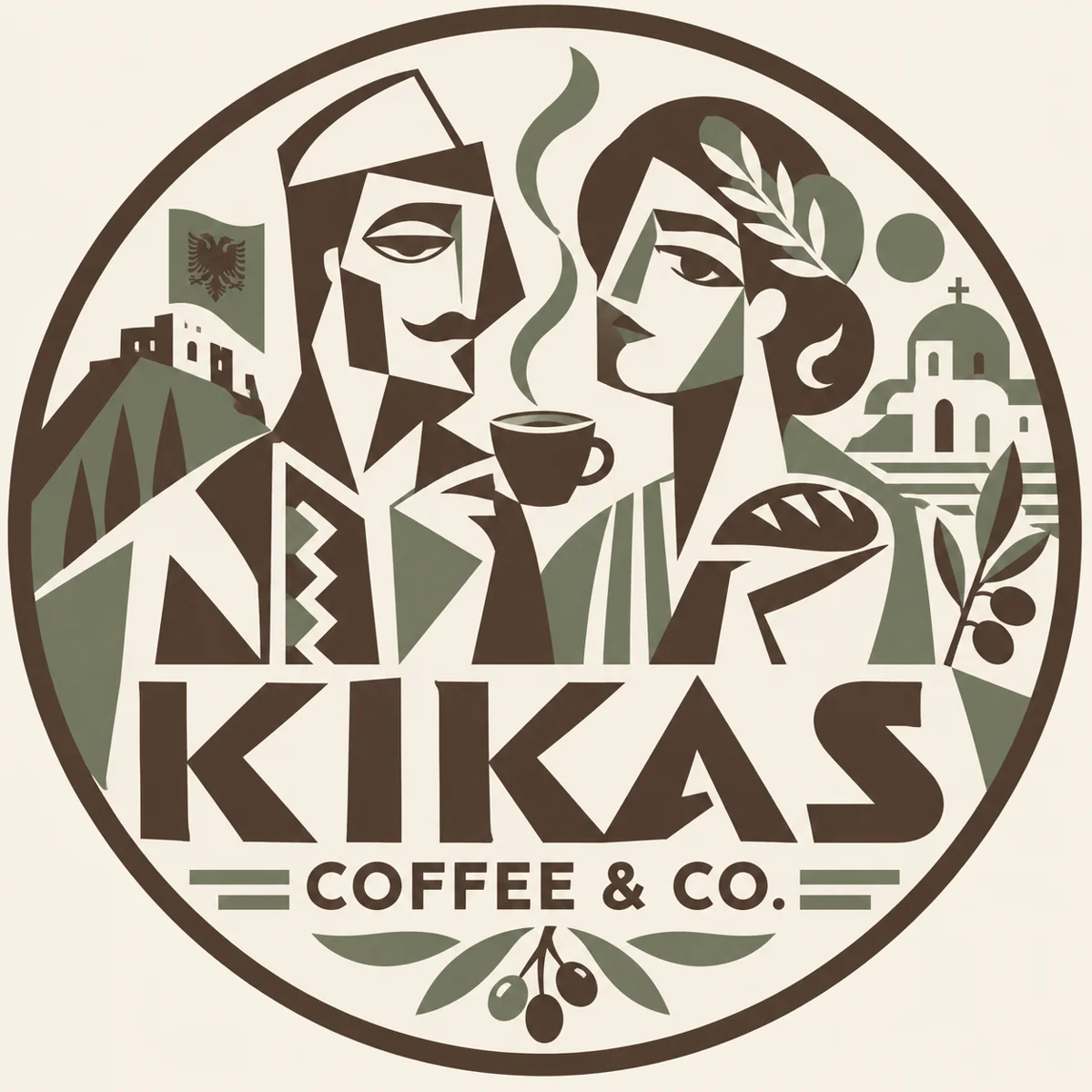 R03-062: KIKAS / COFFEE & CO. logo concept