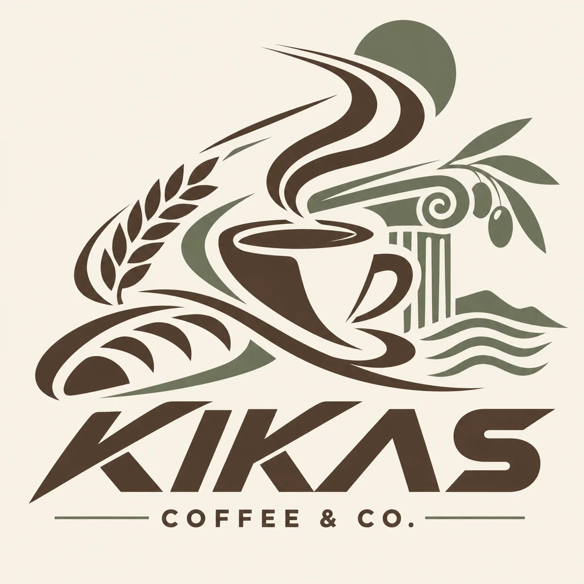R03-065: KIKAS / COFFEE & CO. logo concept