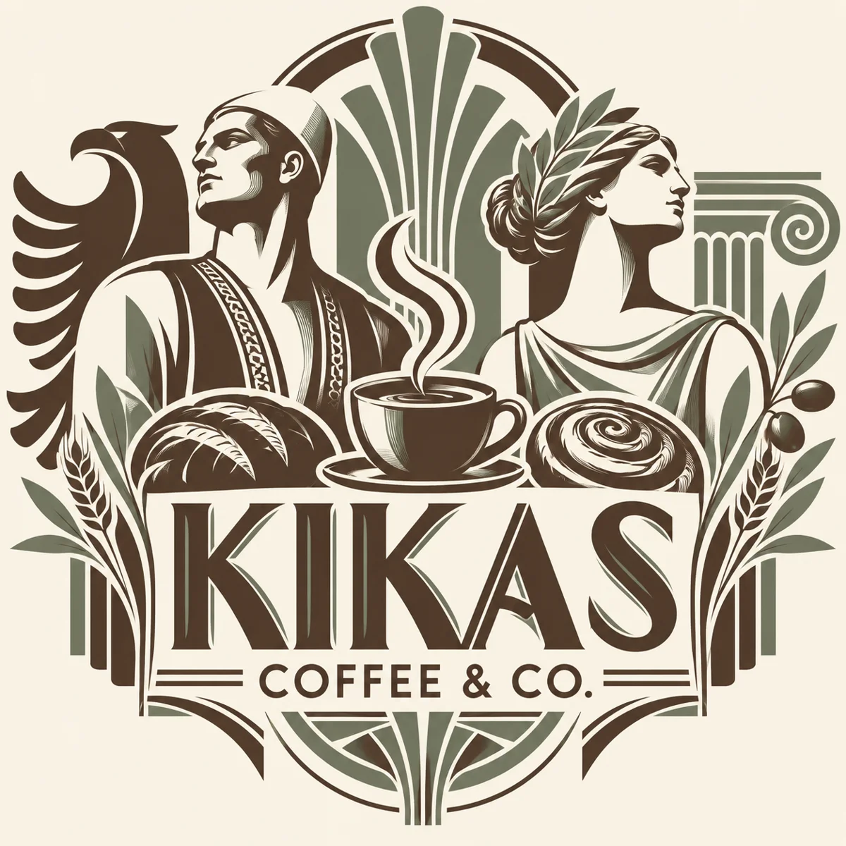R03-067: KIKAS / COFFEE & CO. logo concept