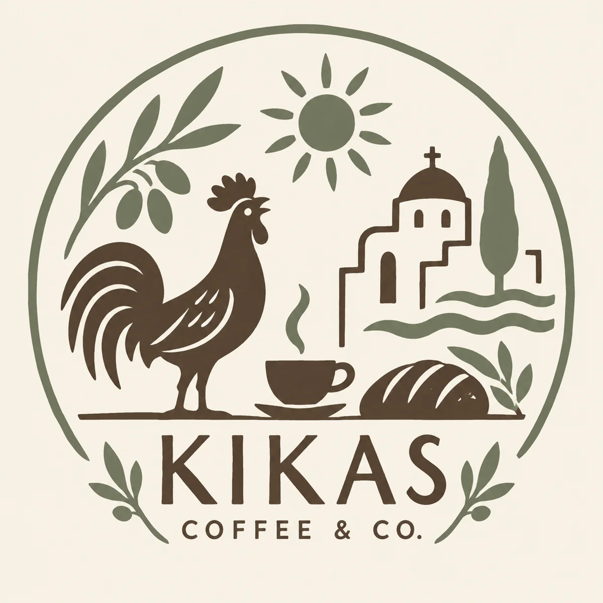 R03-068: KIKAS / COFFEE & CO. logo concept