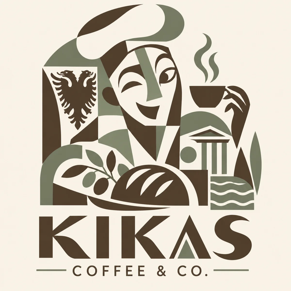 R03-073: KIKAS / COFFEE & CO. logo concept