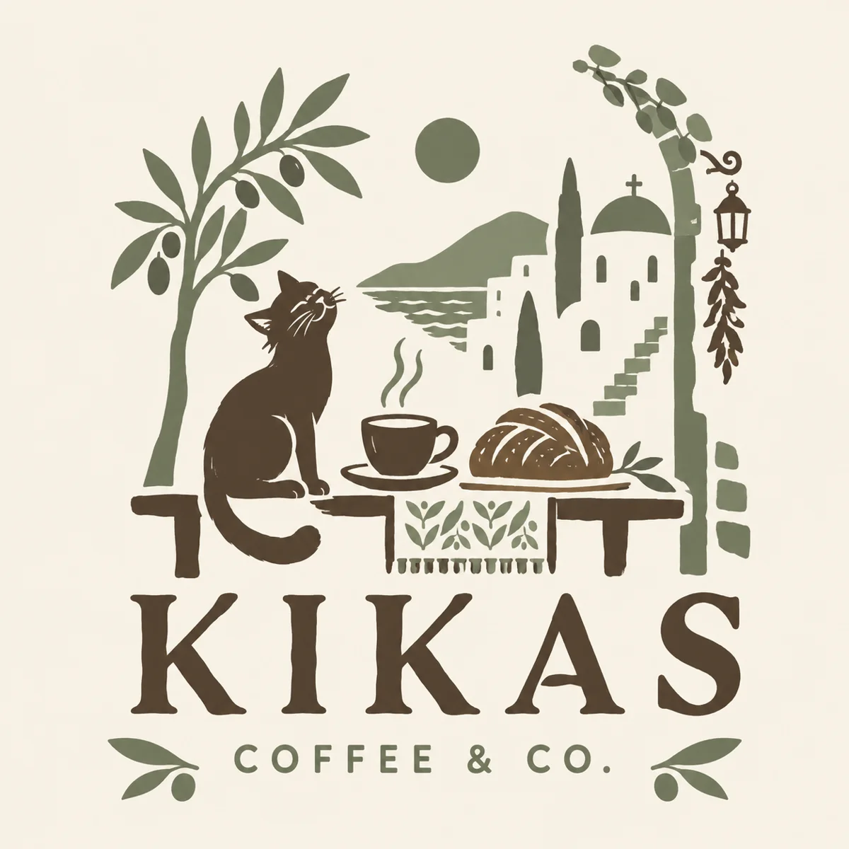 R03-074: KIKAS / COFFEE & CO. logo concept