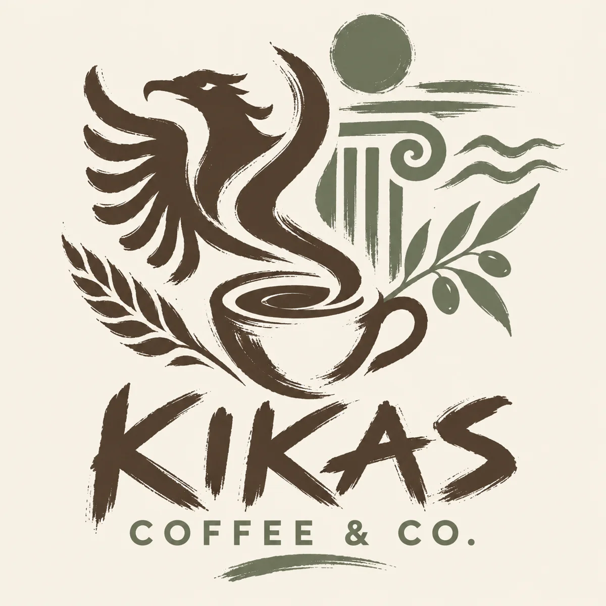 R04-079: KIKAS / COFFEE & CO. logo concept