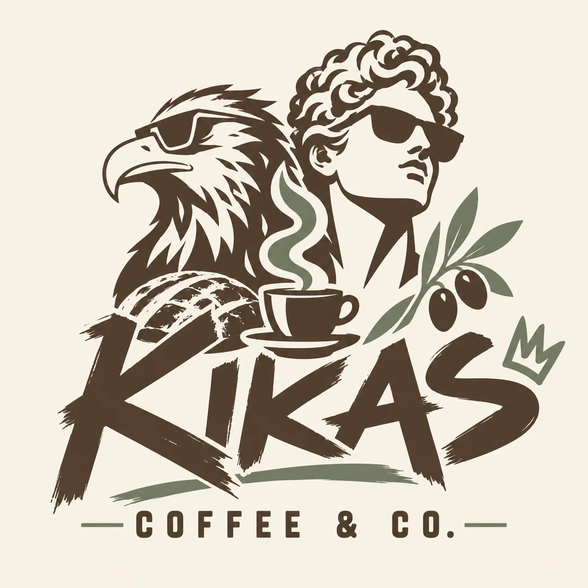 R04-082: KIKAS / COFFEE & CO. logo concept