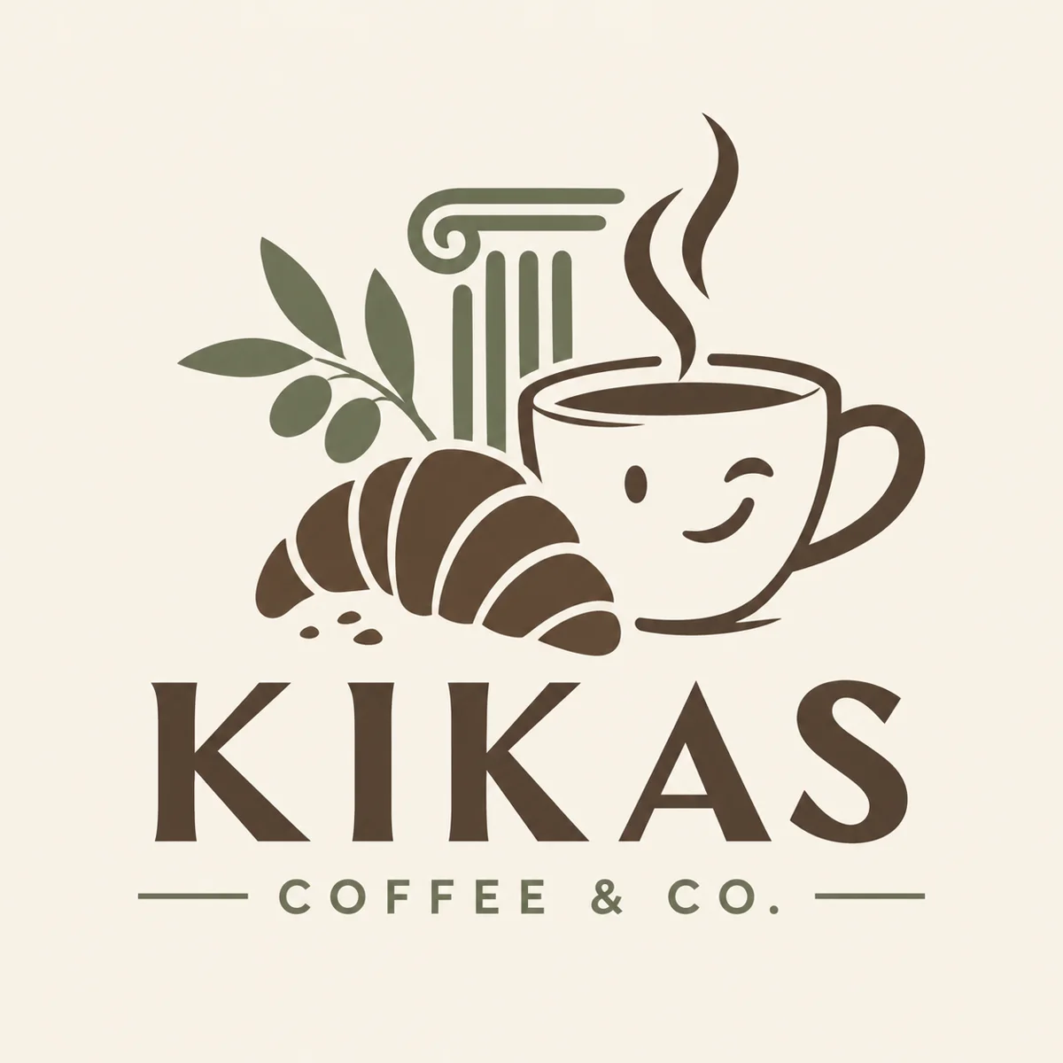 R04-083: KIKAS / COFFEE & CO. logo concept
