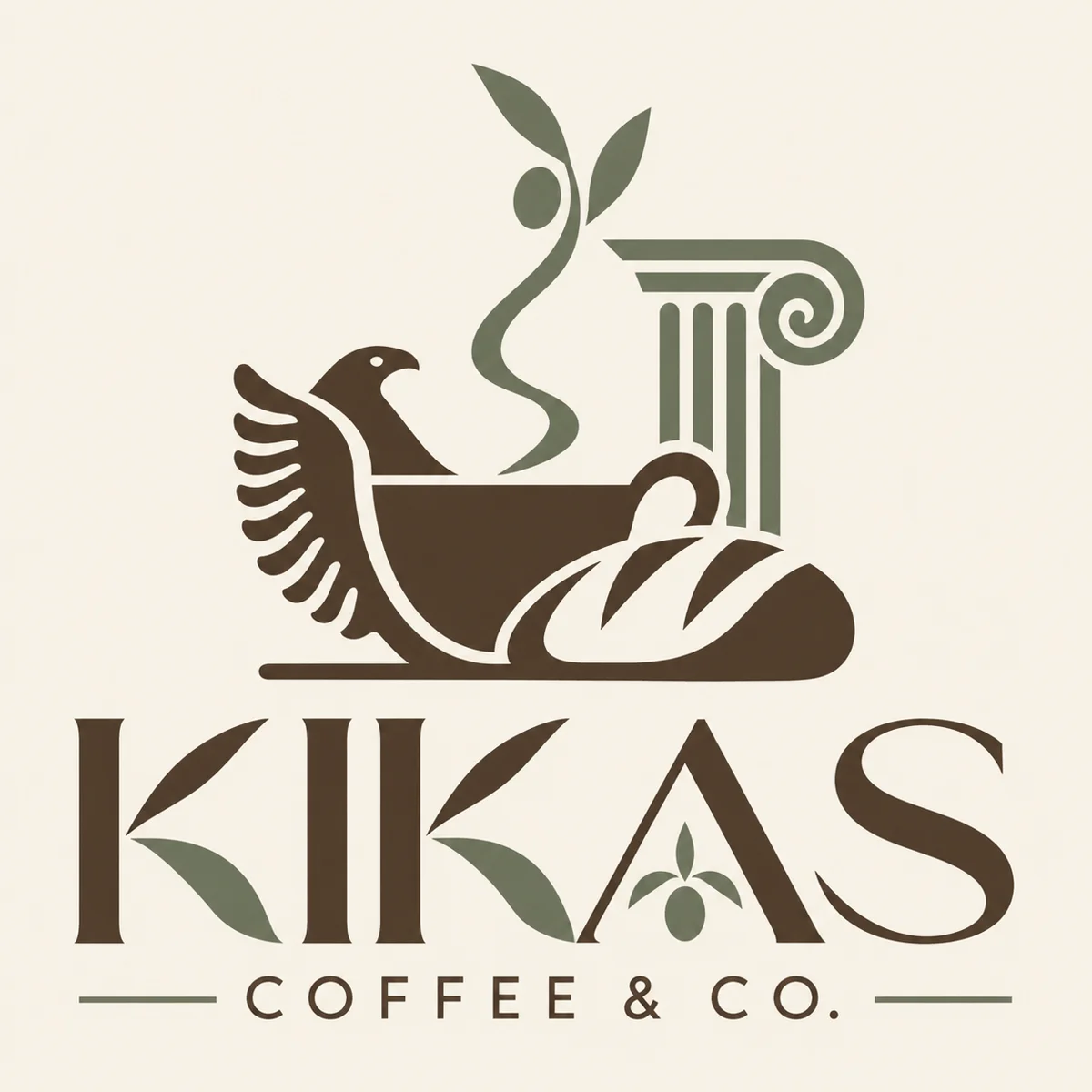 R04-088: KIKAS / COFFEE & CO. logo concept