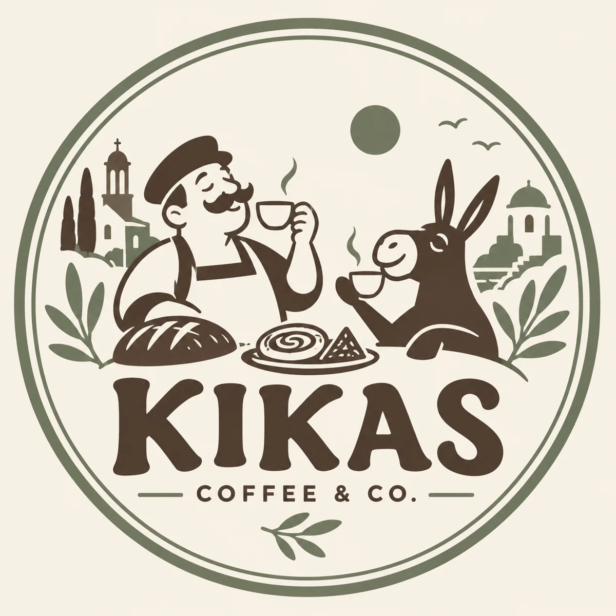 R04-090: KIKAS / COFFEE & CO. logo concept