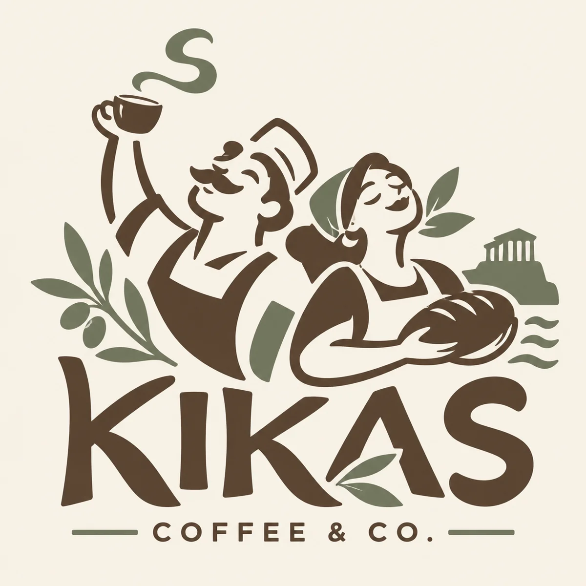 R04-091: KIKAS / COFFEE & CO. logo concept