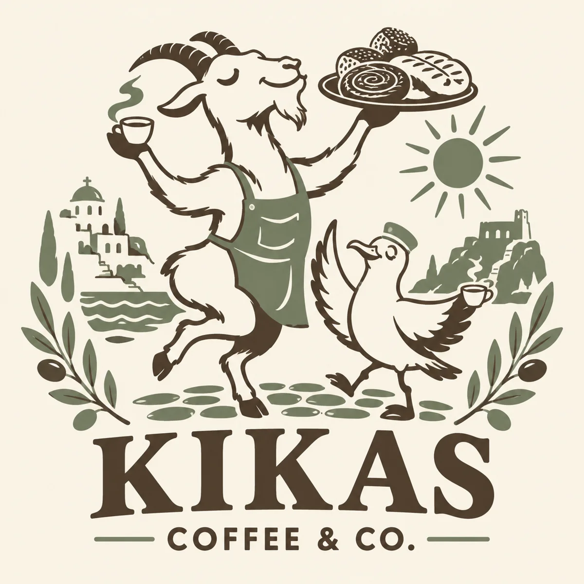 R04-096: KIKAS / COFFEE & CO. logo concept