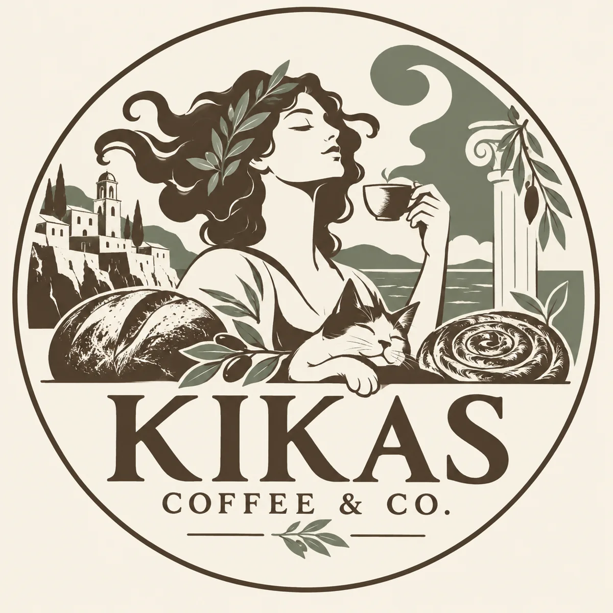 R04-097: KIKAS / COFFEE & CO. logo concept