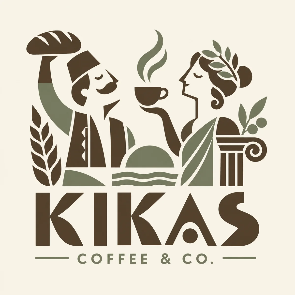 R04-098: KIKAS / COFFEE & CO. logo concept